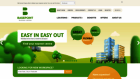 What Basepoint.co.uk website looked like in 2019 (4 years ago)