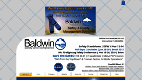 What Baldwinaviation.com website looked like in 2019 (4 years ago)