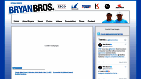 What Bryanbros.com website looked like in 2019 (4 years ago)