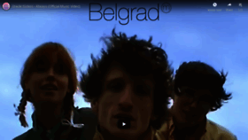 What Belgradmusic.com website looked like in 2019 (4 years ago)