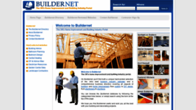What Buildernet.com website looked like in 2019 (4 years ago)