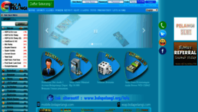 What Bolapelangi.casino website looked like in 2019 (5 years ago)