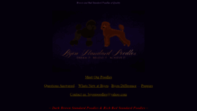 What Bijoupoodles.com website looked like in 2019 (4 years ago)