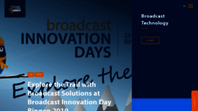 What Broadcast-solutions.de website looked like in 2019 (4 years ago)