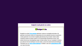 What Budgetair.be website looked like in 2019 (4 years ago)