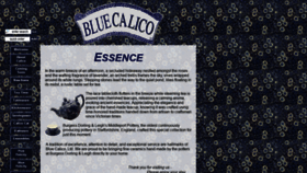What Bluecalico.com website looked like in 2019 (4 years ago)