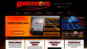What Bretconenergiasolar.com website looked like in 2019 (4 years ago)