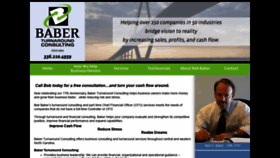 What Baberconsulting.com website looked like in 2019 (6 years ago)