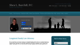 What Burchillfamilylaw.com website looked like in 2019 (4 years ago)