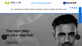 What Bringbackhair.com website looked like in 2019 (4 years ago)