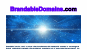 What Brandabledomains.com website looked like in 2019 (4 years ago)