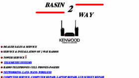 What Basin2way.com website looked like in 2019 (4 years ago)