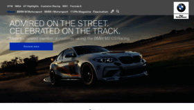 What Bmw-motorsport.com website looked like in 2019 (4 years ago)