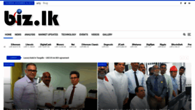 What Biz.lk website looked like in 2019 (4 years ago)