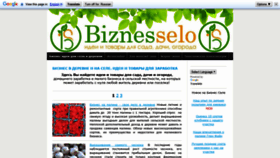 What Biznesselo.com website looked like in 2019 (4 years ago)