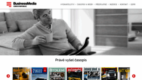 What Businessmedia.cz website looked like in 2019 (4 years ago)