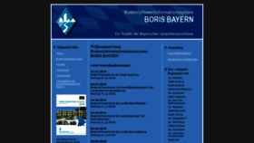 What Boris-bayern.de website looked like in 2019 (4 years ago)