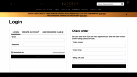 What Business.godiva.com website looked like in 2019 (4 years ago)