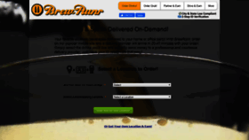 What Brewrunr.com website looked like in 2019 (4 years ago)