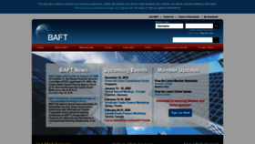 What Baft.org website looked like in 2019 (4 years ago)
