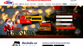 What Busindia.com website looked like in 2019 (4 years ago)