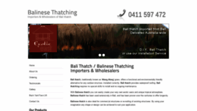 What Balithatching.com.au website looked like in 2019 (4 years ago)
