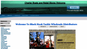 What Blackhookbiggametacklewholesale.com website looked like in 2019 (4 years ago)