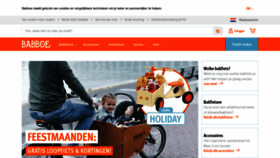 What Babboe.nl website looked like in 2019 (4 years ago)