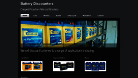 What Batterydiscounters.com.au website looked like in 2019 (4 years ago)