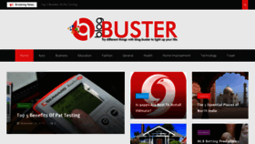 What Blog-buster.net website looked like in 2019 (4 years ago)
