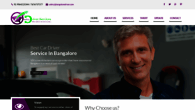 What Bangaloredriver.com website looked like in 2019 (4 years ago)