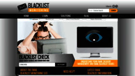 What Blacklistmonitoring.com website looked like in 2019 (4 years ago)