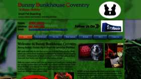 What Bunnybunkhousecoventry.co.uk website looked like in 2019 (4 years ago)