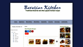 What Bavariankitchen.com website looked like in 2019 (4 years ago)