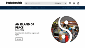 What Booksmandala.com website looked like in 2019 (4 years ago)