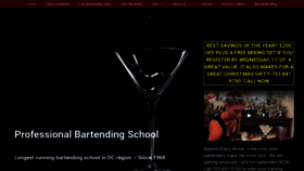 What Bartending-school.com website looked like in 2019 (4 years ago)