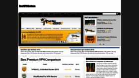 What Bestvpnreviews.com website looked like in 2019 (4 years ago)