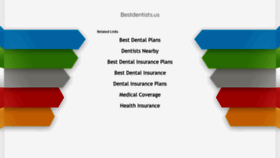 What Bestdentists.us website looked like in 2019 (4 years ago)