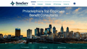 What Beneserv.com website looked like in 2019 (4 years ago)