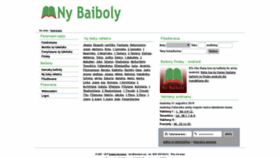 What Baiboly.katolika.org website looked like in 2019 (4 years ago)