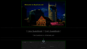 What Buzzcam.net website looked like in 2019 (4 years ago)