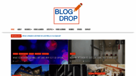 What Blogdrop.org website looked like in 2019 (4 years ago)