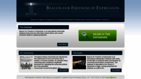What Beaconforfreedom.org website looked like in 2019 (4 years ago)