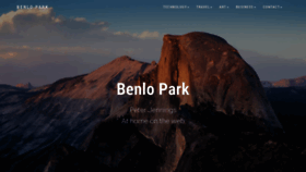 What Benlo.com website looked like in 2019 (4 years ago)