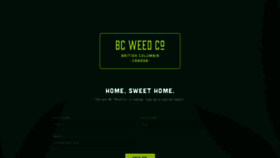 What Bcweedco.com website looked like in 2019 (4 years ago)