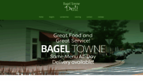 What Bageltownedeli.com website looked like in 2019 (4 years ago)