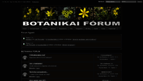 What Botanikaiforum.com website looked like in 2019 (4 years ago)