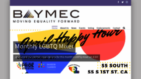 What Baymec.org website looked like in 2019 (4 years ago)