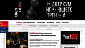 What Brinblog.ru website looked like in 2019 (4 years ago)