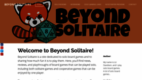 What Beyondsolitaire.net website looked like in 2019 (4 years ago)